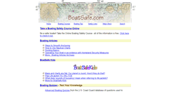 Desktop Screenshot of boatsafe.com