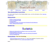 Tablet Screenshot of boatsafe.com